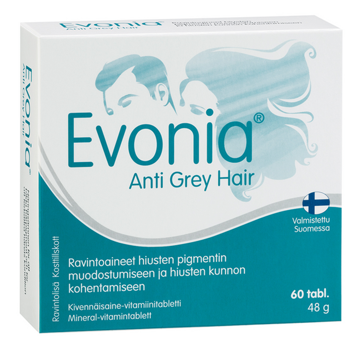 Evonia Anti Grey Hair Vitamin 60pills